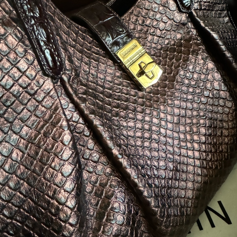 Brahmin Elisa Hobo w/Matching Cosmetic Pouch